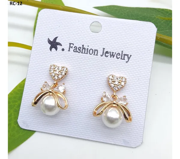 Gold_American_Diamond_Alloy_Trendy_Earring_For_Women