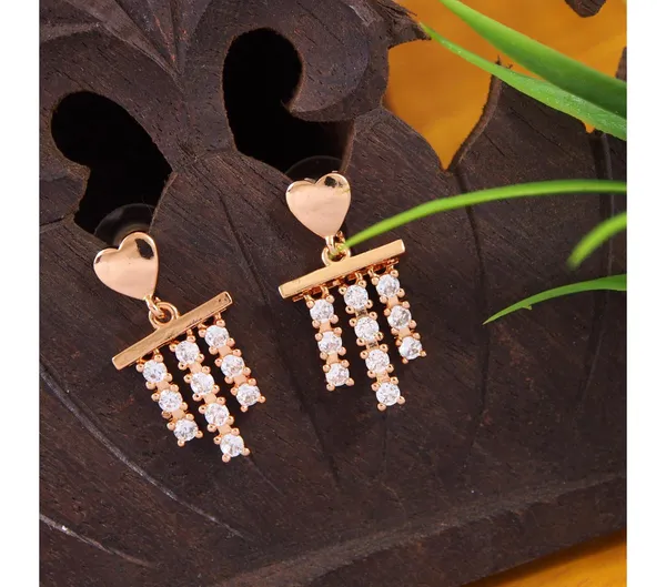 Gold_American_Diamond_Alloy_Trendy_Earring_For_Women