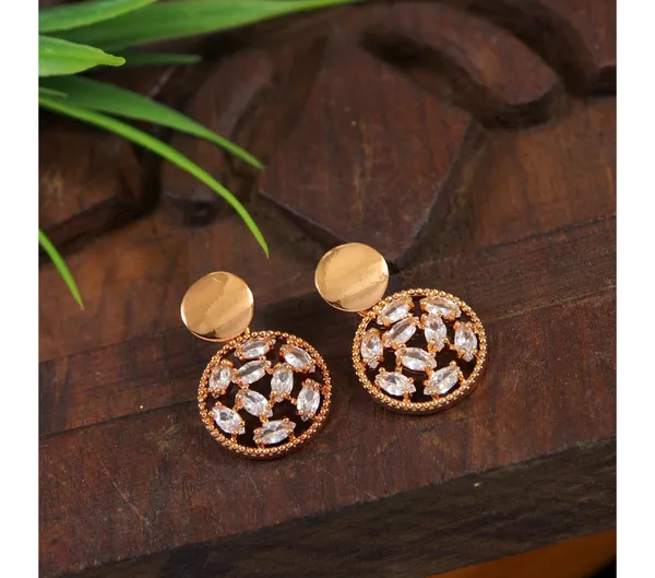 Gold_American_Diamond_Alloy_Trendy_Earring_For_Women