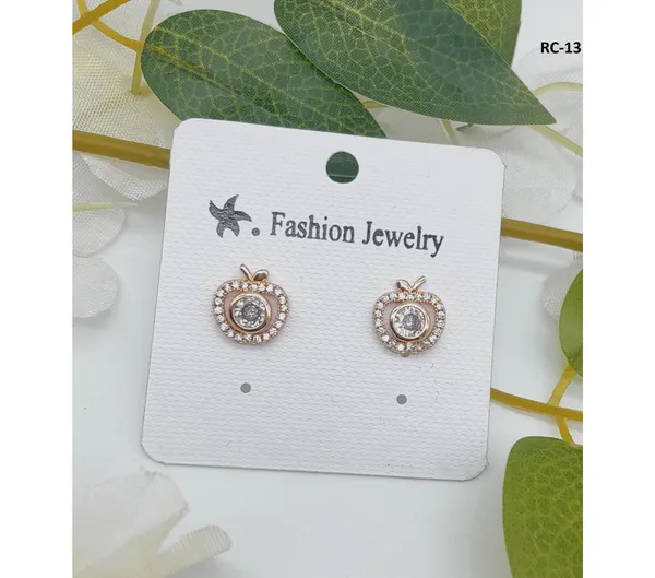 Gold_American_Diamond_Alloy_Trendy_Earring_For_Women