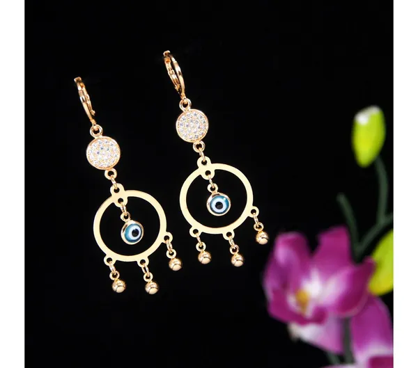 Gold_American_Diamond_Alloy_Trendy_Earring_For_Women