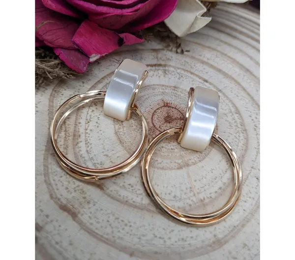 Gold_American_Diamond_Alloy_Trendy_Earring_For_Women