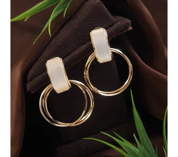 Gold_American_Diamond_Alloy_Trendy_Earring_For_Women