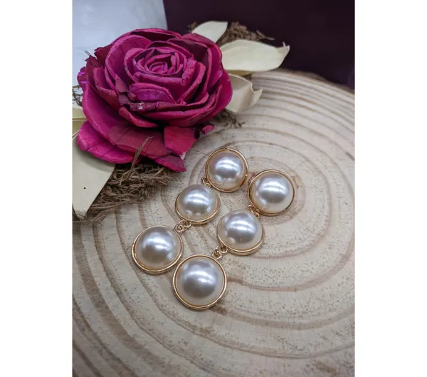 Rose_Gold_American_Diamond_Alloy_Trendy_Earring_For_Women