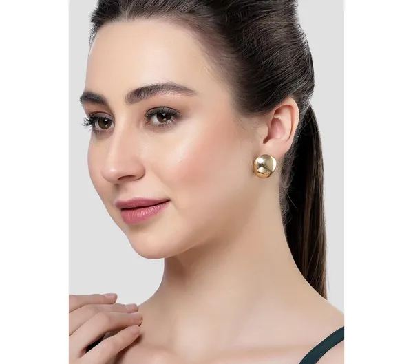 Gold_American_Diamond_Alloy_Trendy_Earring_For_Women