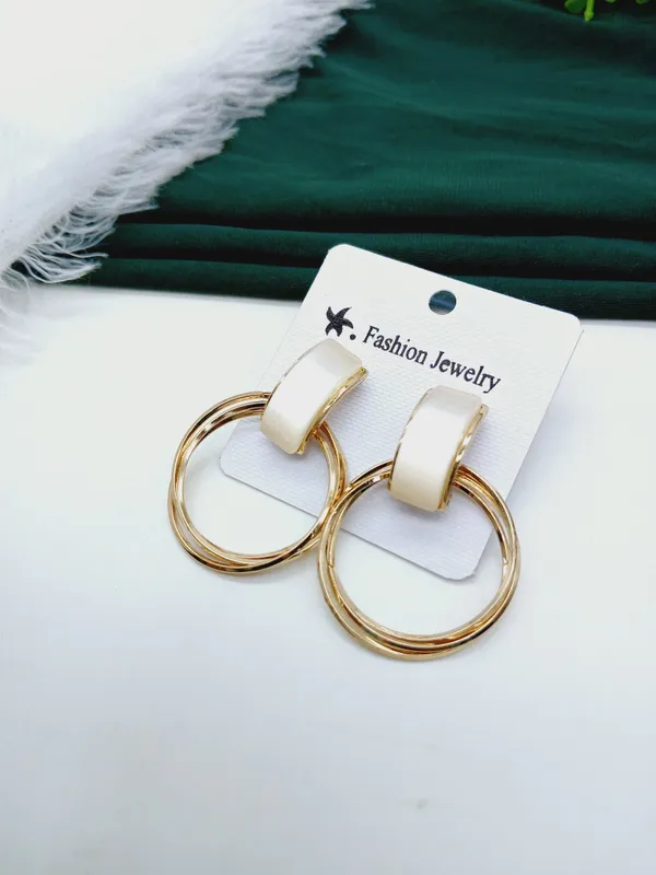Gold_American_Diamond_Alloy_Trendy_Earring_For_Women