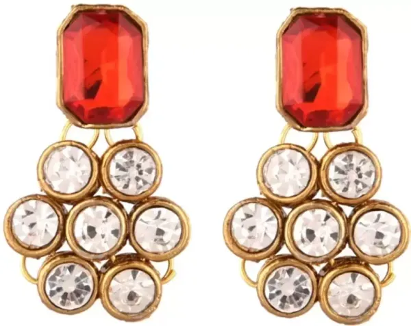 Red_Gold_Plated_Layered_Necklace_Set_For_Women