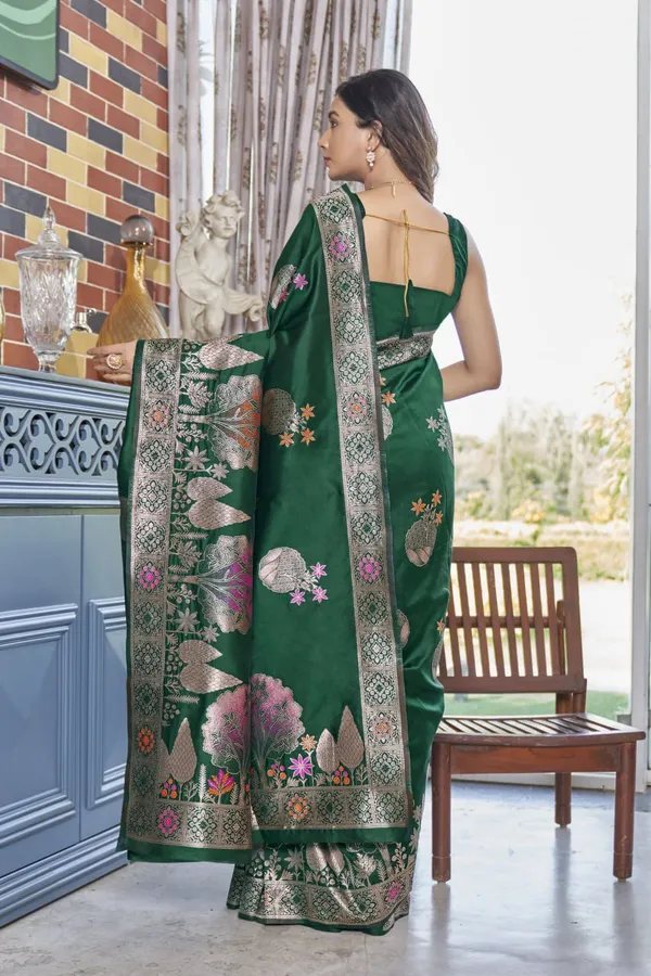 Banarasi_Semi_Silk_Saree_with_Unstiched_Blouse_Piece