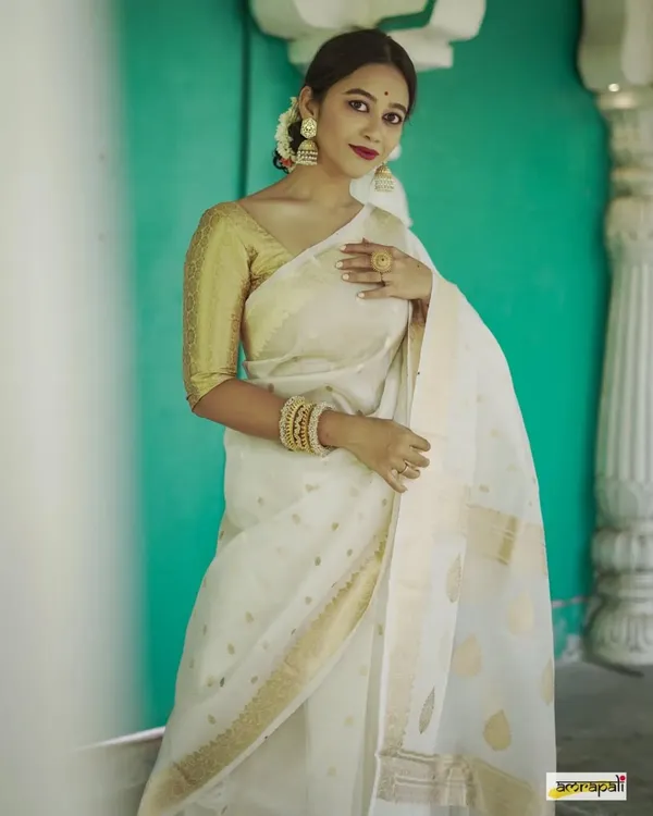 Cotton_Silk_Saree_with_Unstiched_Blouse_Piece