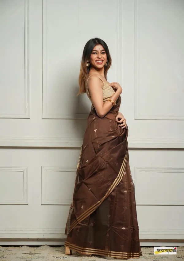 Soft_Banarasi_Silk_Saree_With_Blouse_Piece_For_Women