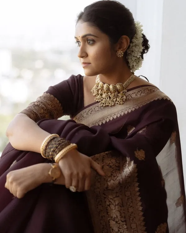 Soft_Banarasi_Silk_Saree_With_Blouse_Piece_For_Women