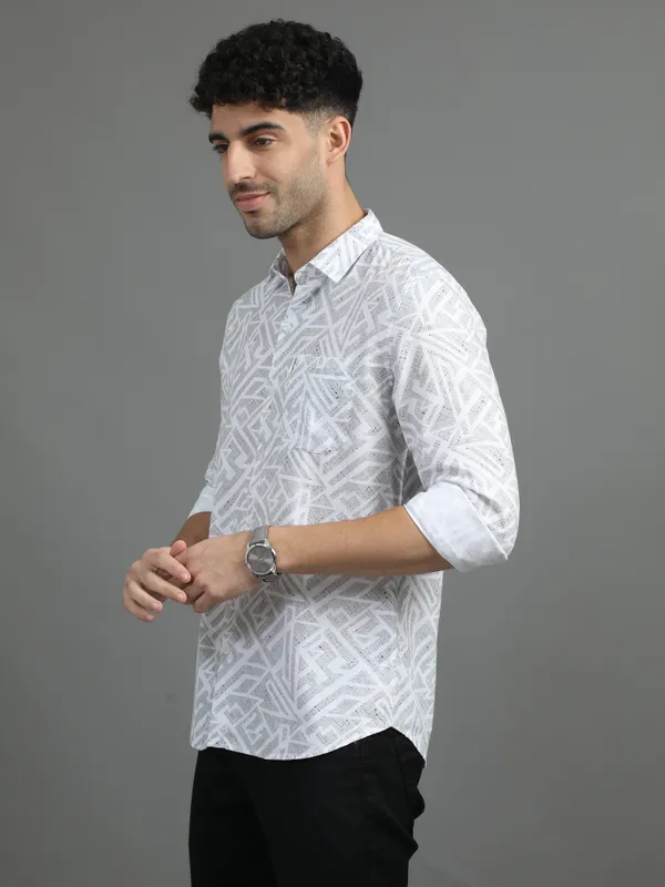Ge-White_Cotton_Full_Sleeve_Shirt