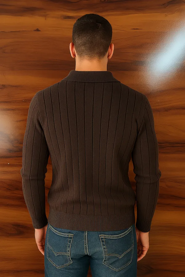 100%_Cotton_olive_Premium_Quality__Pullover_For_Men