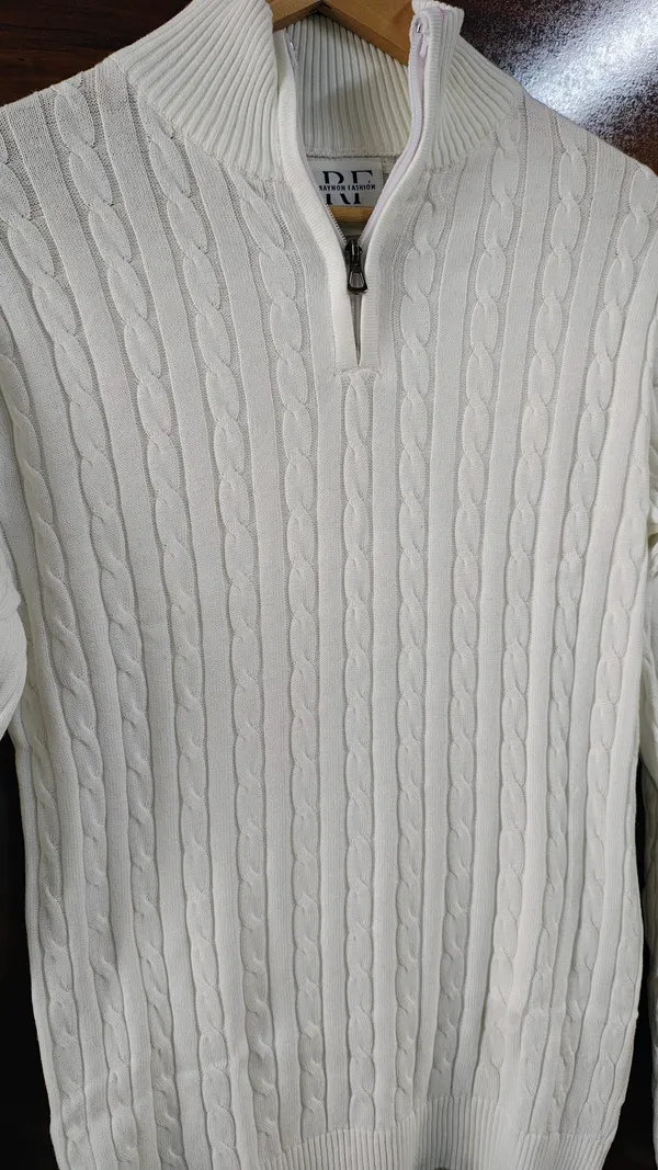 100%_Cotton_Off_White_Premium_Quality_Vogue_Fusion_Knitted_Tshirt