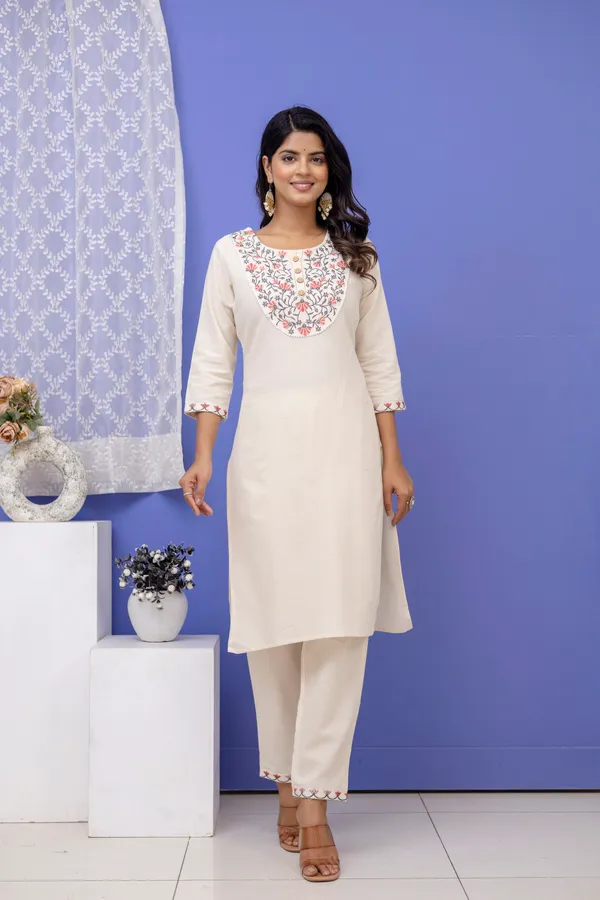 Khaddi_Cotton_Kurti_Pant_Dupatta_Set/Plus_Size/Trending_Set