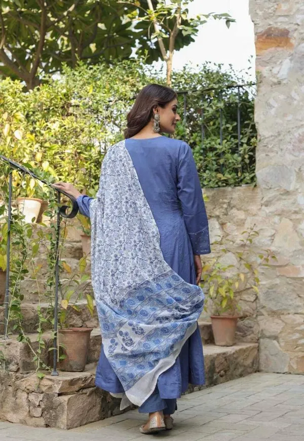 Women_Blue_Cotton_Embroidery_Yoke_Kurta_Pant_and_Dupatta_Set