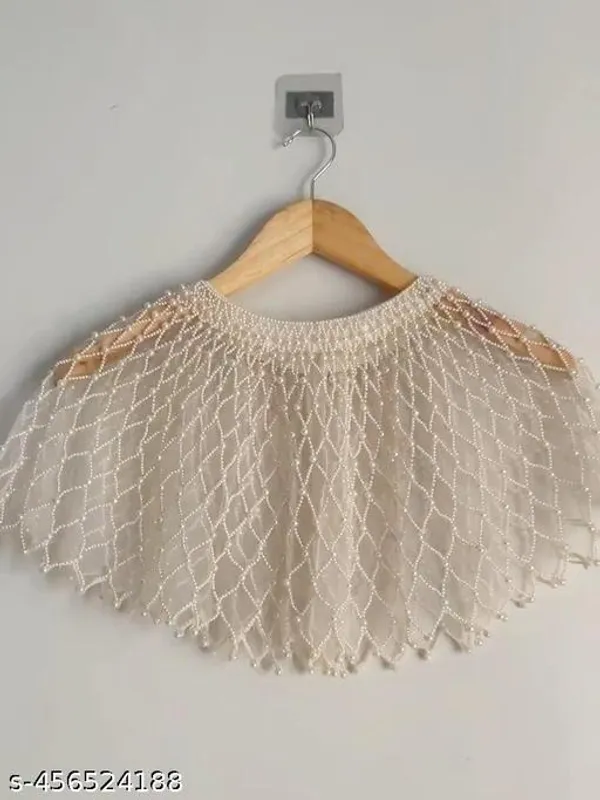 Cream_Trendy_Design_Ponchos_For_Women