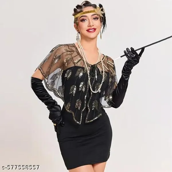 Black_Beaded_Sequin_Shawl_Flapper_Wrap_Evening_Dress_Poncho_With_Leaf_Embroidery_For_Women