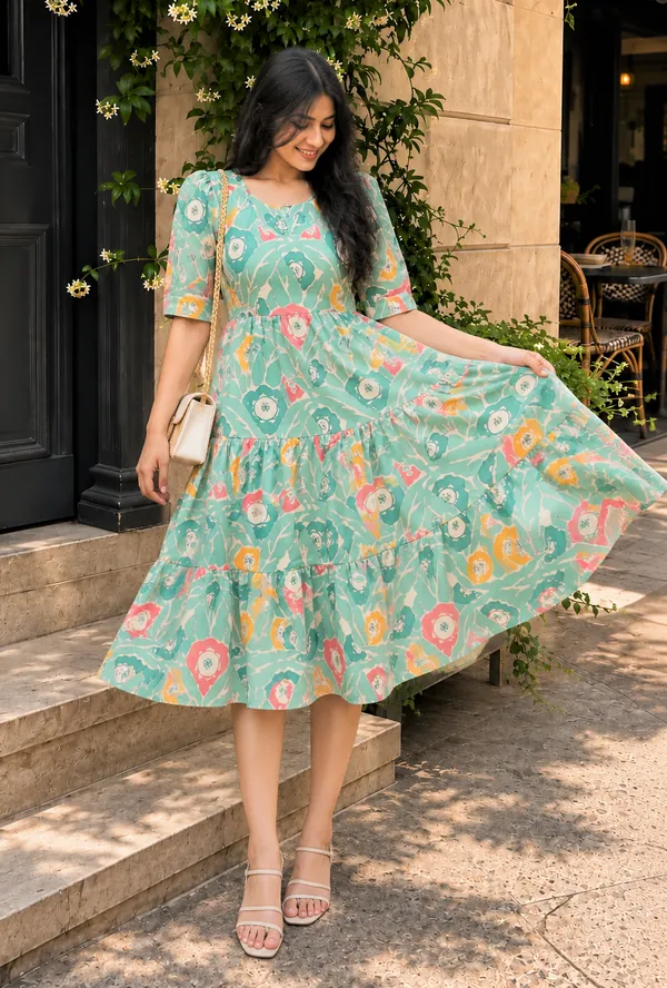 Floral_Printed_Tiered_Midi_Dress