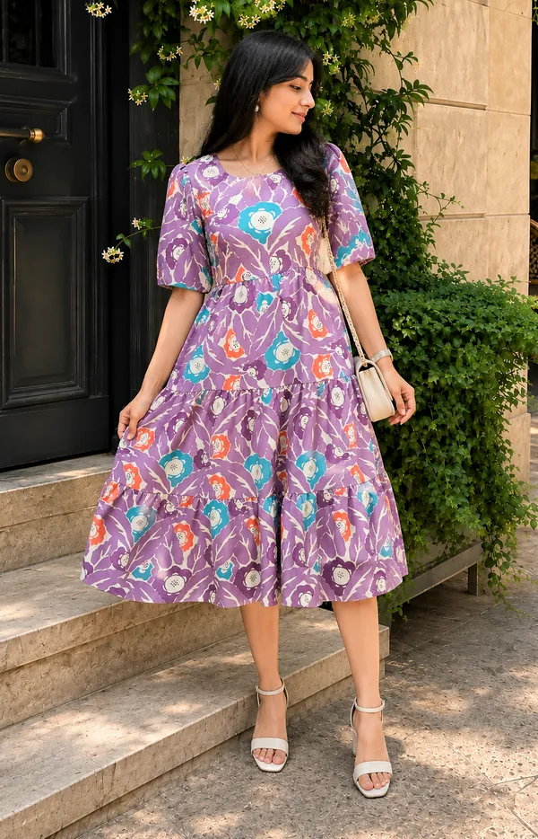 Floral_Printed_Tiered_Midi_Dress