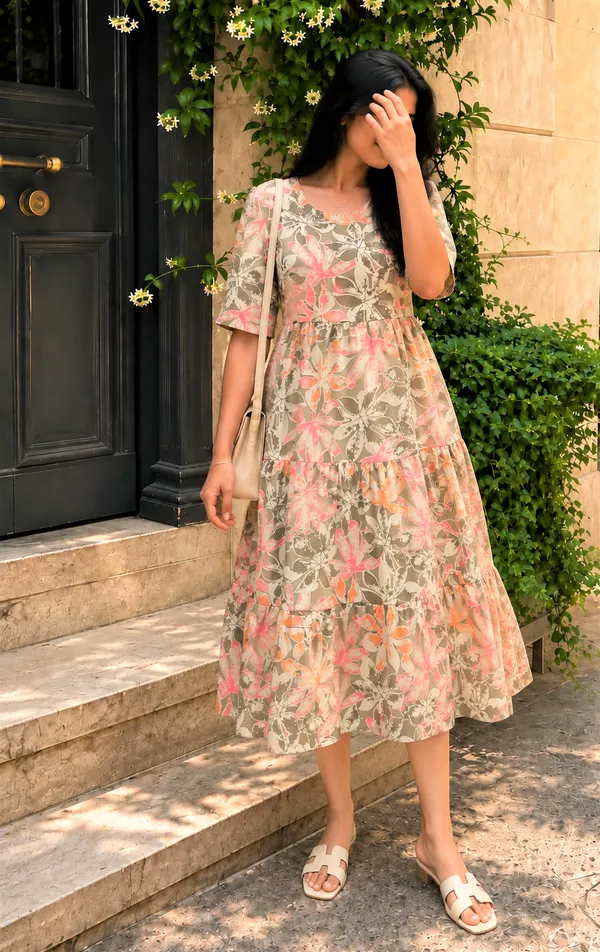 Floral_Printed_Tiered_Midi_Dress