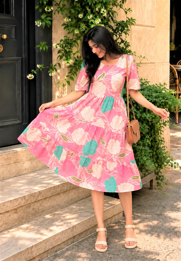 Floral_Printed_Tiered_Midi_Dress