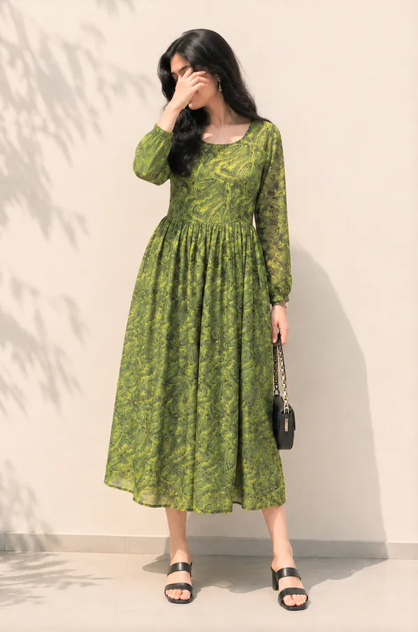 Women_Printed_Flared_Maxi_Dress_with_Full_Sleeves