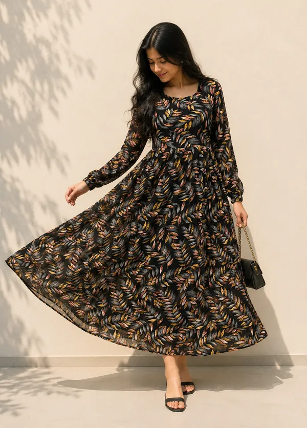 Women_Printed_Flared_Maxi_Dress_with_Full_Sleeves