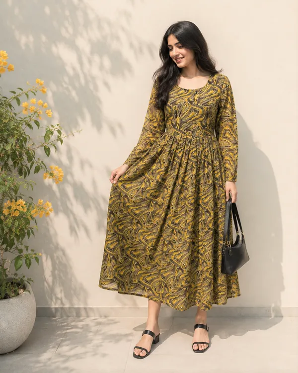 Women_Printed_Flared_Maxi_Dress_with_Full_Sleeves