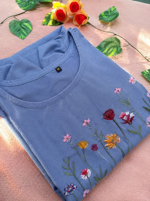 Women’s_Off_White_Cotton_Floral_Thread_Embroidered_Knee-Length_Dress