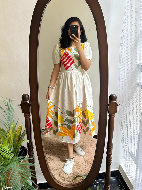 Zanies_Off_White_Printed_Cotton_Maxi_Dress