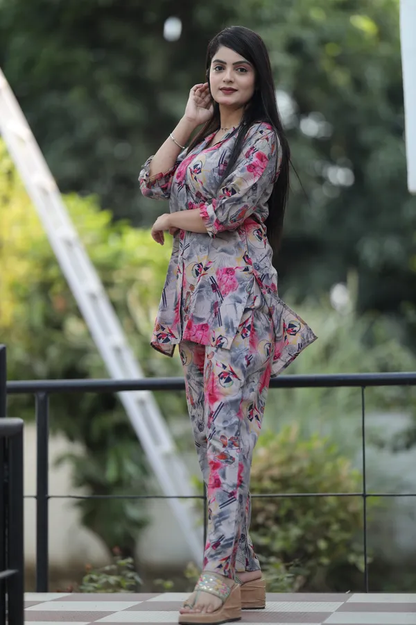 Zanies_Women_Pink_Colour_CO-ord_Set_|_Cotton_Blend