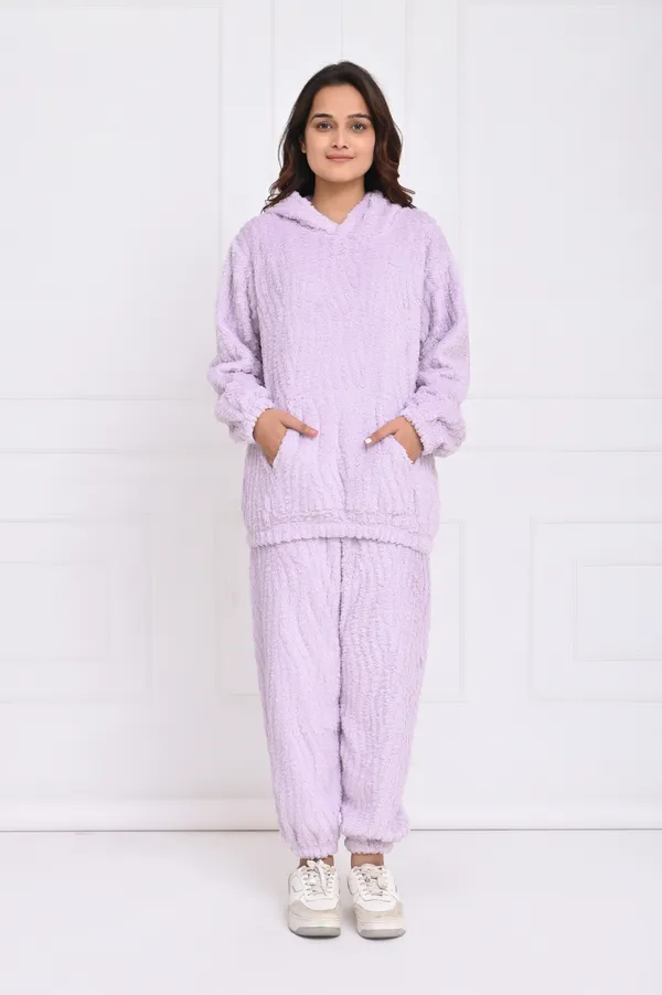 Purple_Winterwear_Night_Suit_With_Hoodie_For_Women