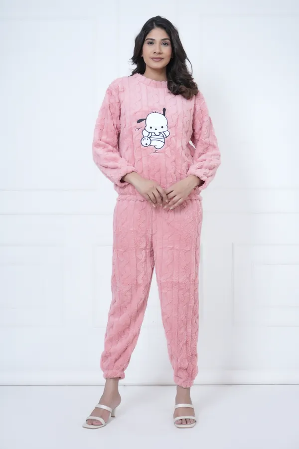 Light_Pink_Peach_Winterwear_Night_Suit_For_Women