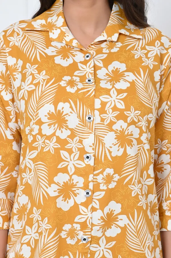 Yellow_Pure_Rayon_Slub_Collar_Neck_Slip_&_On_Co_&_Ord_Set_For_Women