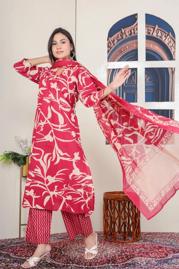 Red_A_Line_Suit_For_Women