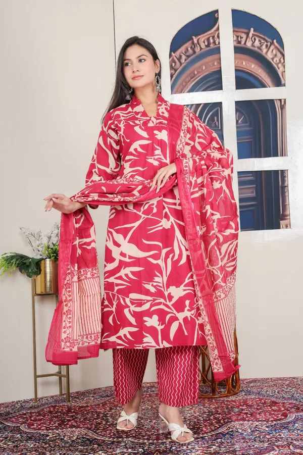 Red_A_Line_Suit_For_Women