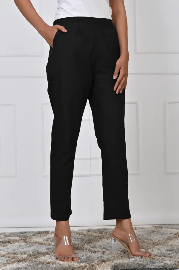 Black_Cotton_Pant_For_Women