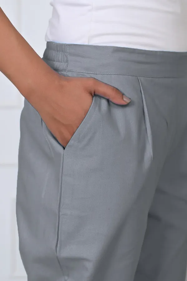 Grey_Cotton_Pant_For_Women