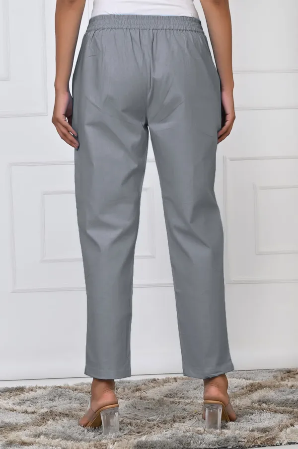 Grey_Cotton_Pant_For_Women