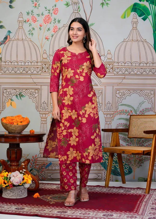 Red_Straight_Suit_For_Women