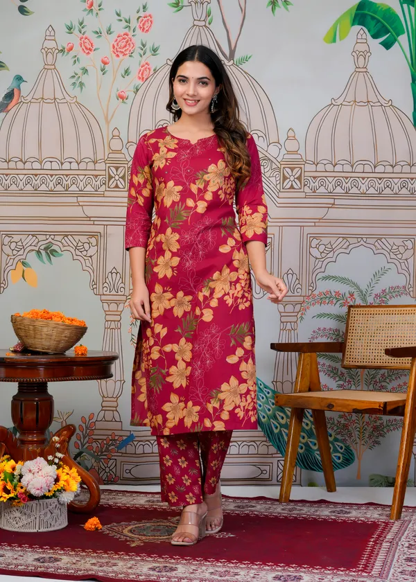 Red_Straight_Suit_For_Women