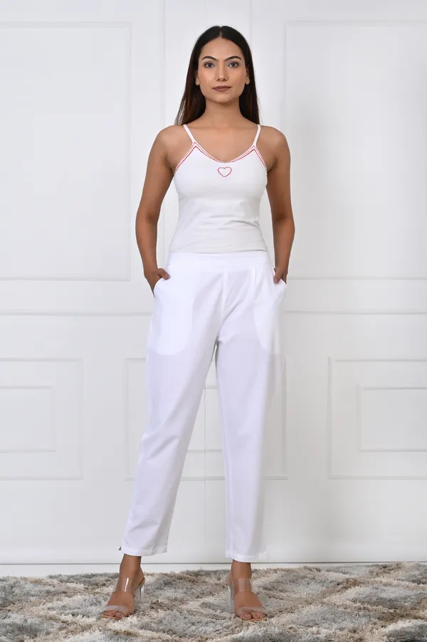 White_Cotton_Pant_For_Women