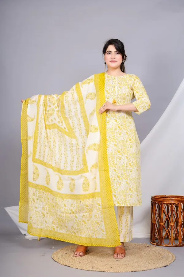 Yellow_Straight_Suit_For_Women