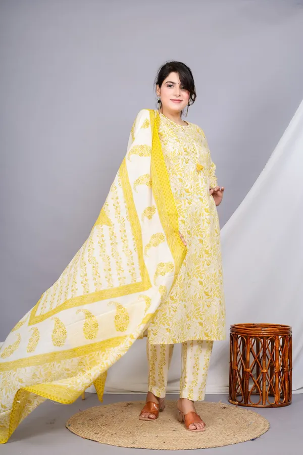 Yellow_Straight_Suit_For_Women