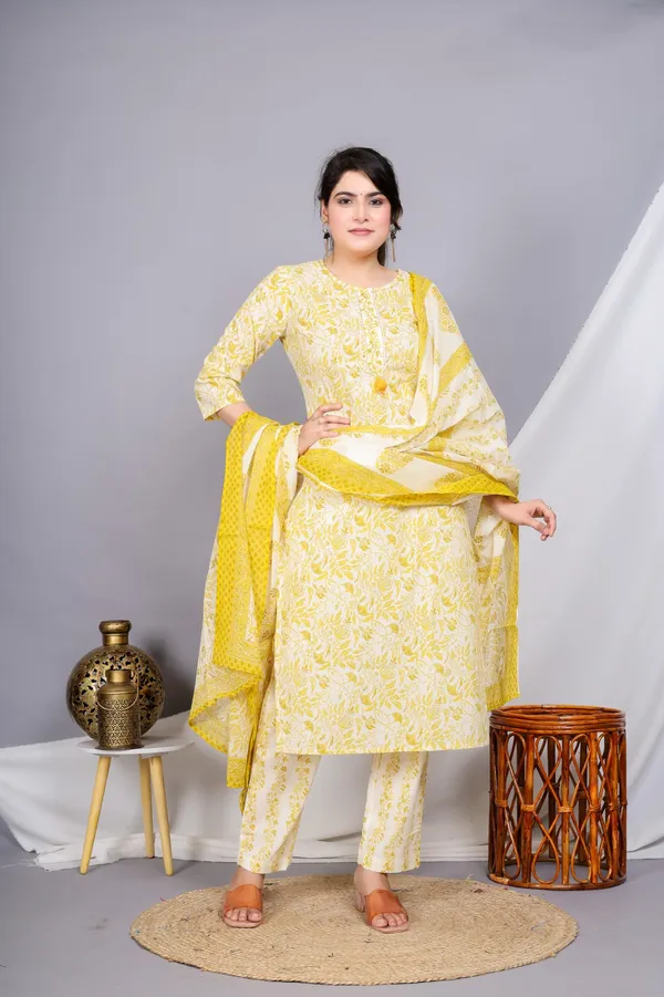 Yellow_Straight_Suit_For_Women