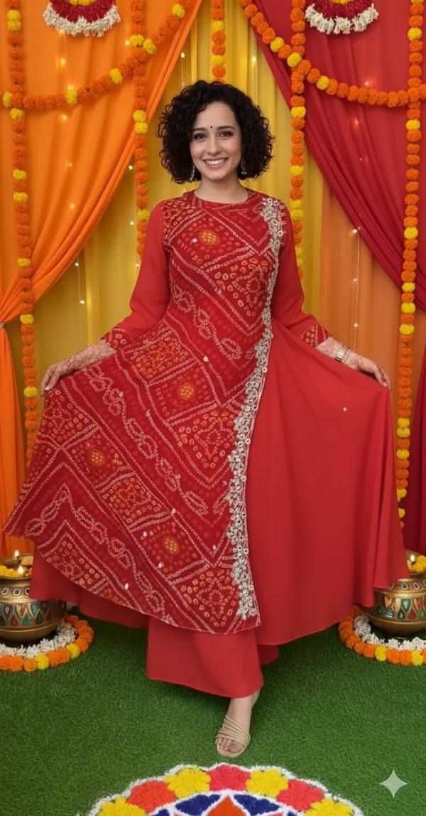Red_Pure_Chinnon_Gown_For_Women