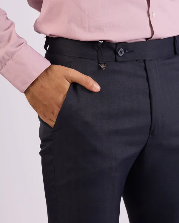 SANT_-_NAVY_BLUE_SELF-CHECKS_SLIM_FIT_FORMAL_TROUSER
