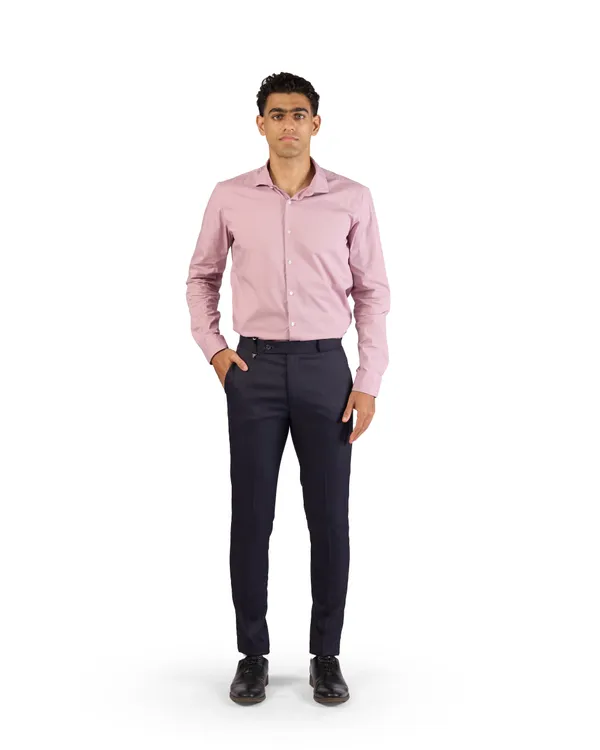 SANT_-_NAVY_BLUE_SELF-CHECKS_SLIM_FIT_FORMAL_TROUSER