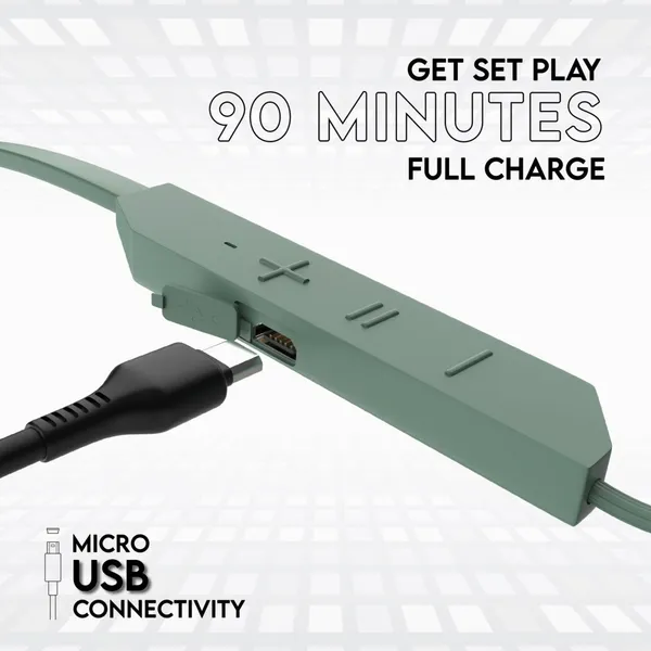 ATARC_Green_Neckband_With_Vibration_Call_Alert_I_Long_Lasting_Playtime_40_Hrs_Dual_Pairing_Bluetooth